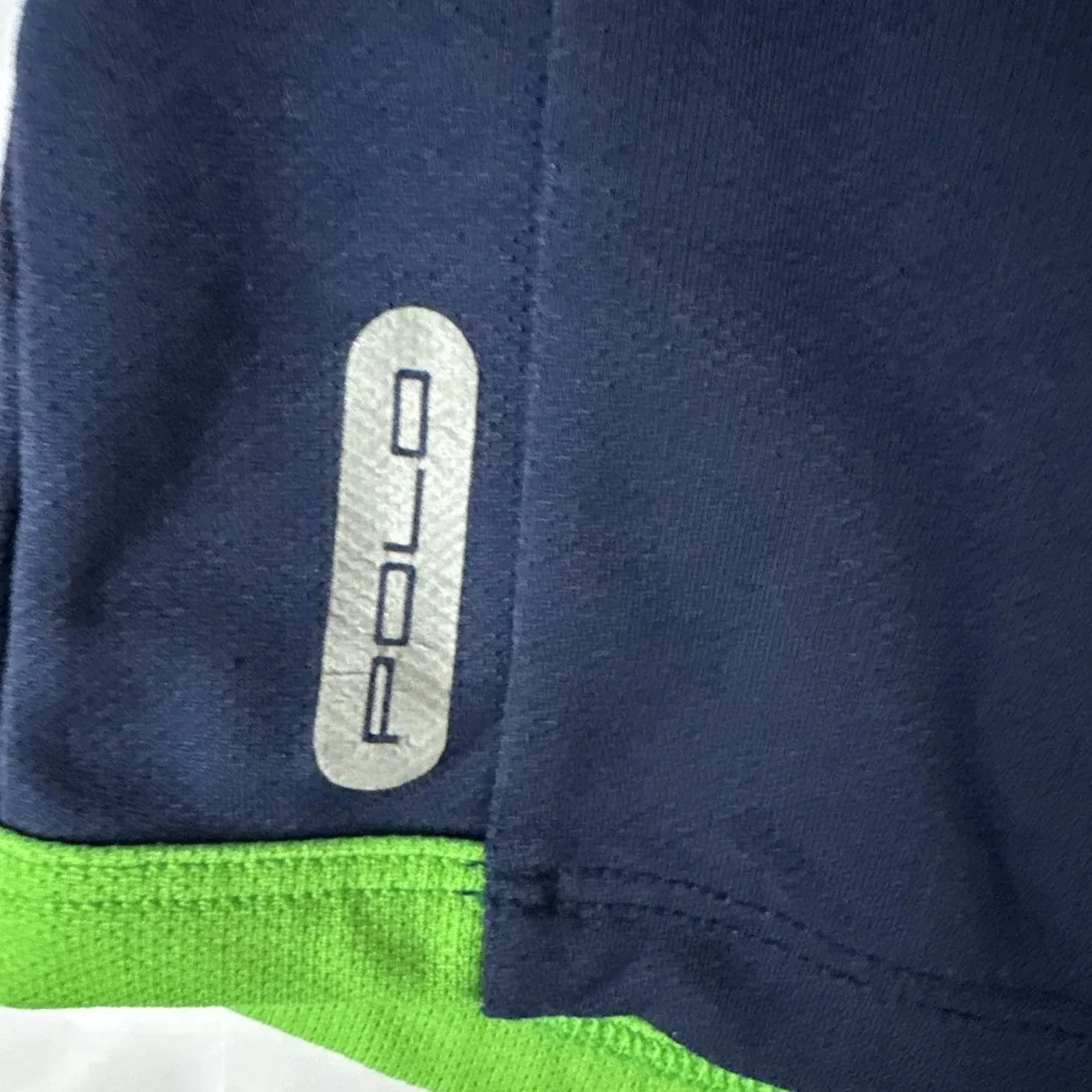 Polo Ralph Lauren‎ Boys Performance Big Pony Logo Short Sleeve Shirt Navy Size 6